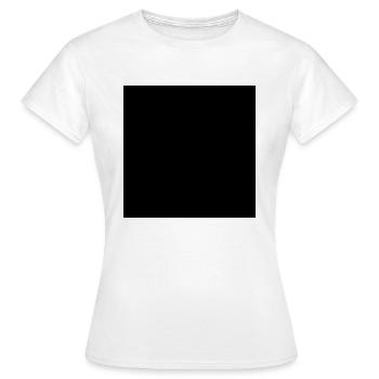 Quadrat schwarz - Frauen T-Shirt - Weiß - Vorne - AI Model Female 172 dark (172cm)