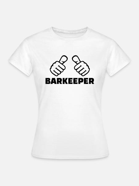 Barkeeper - Frauen T-Shirt - Weiß