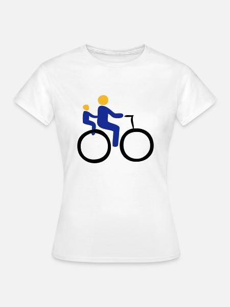 Rad - Frauen T-Shirt - Weiß