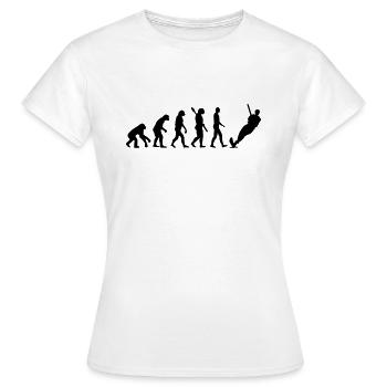 Wasserski - Frauen T-Shirt - Weiß - Vorne - AI Model Female 172 dark (172cm)