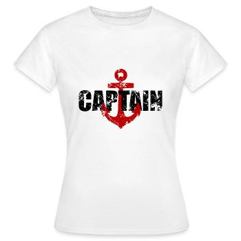 CAPITAINE CAPITAINE - T-shirt Femme - blanc - Devant - AI Model Female 172 dark (172cm)