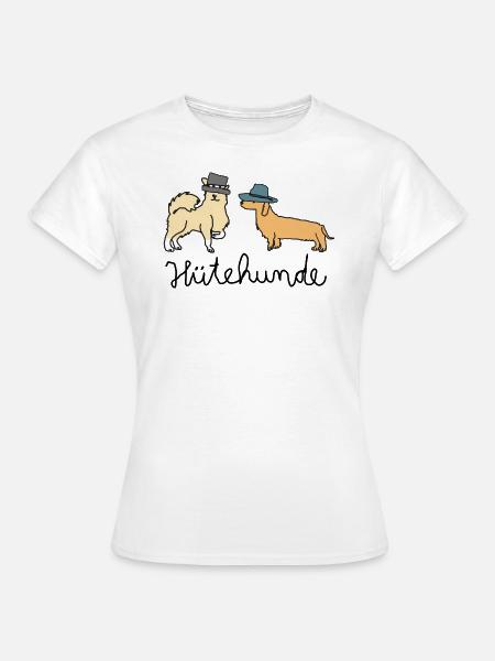 Hütehunde - Frauen T-Shirt - Weiß