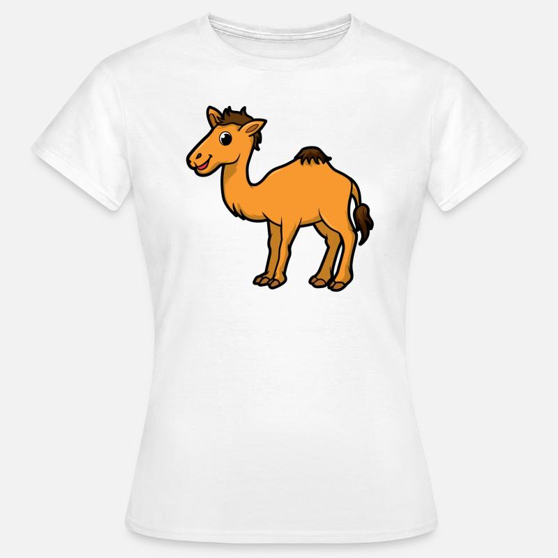 Kamel - Frauen T-Shirt - Weiß
