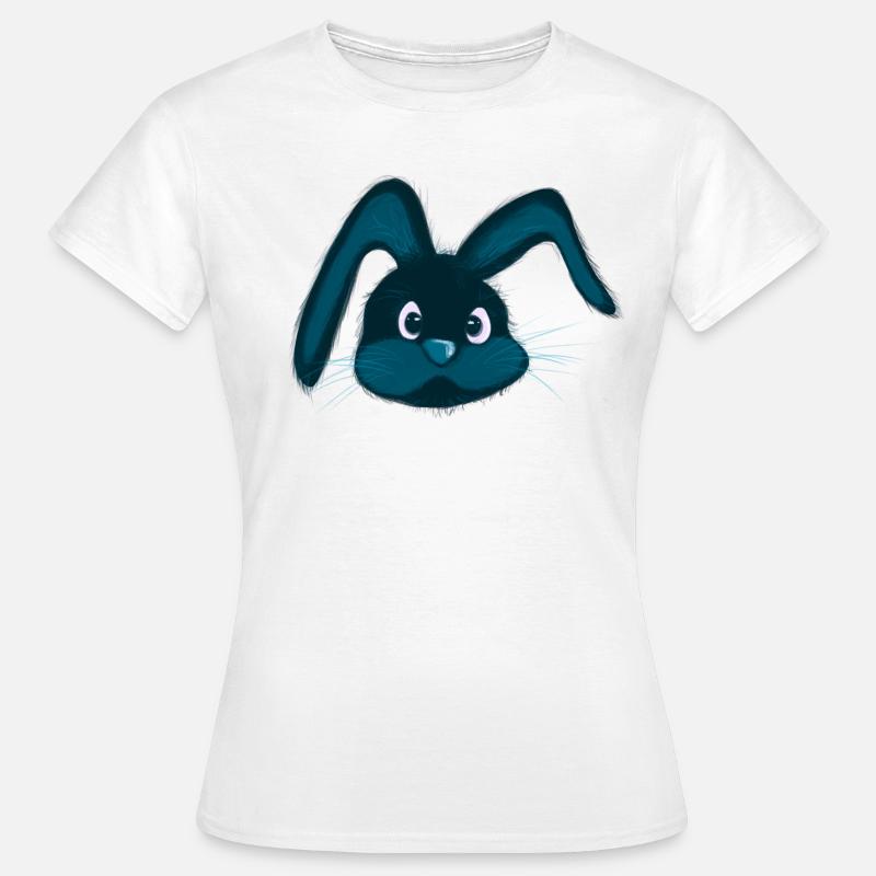 Hasenköpfchen - Frauen T-Shirt - Weiß