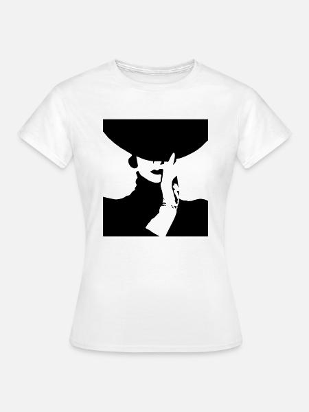 Lady - Frauen T-Shirt - Weiß