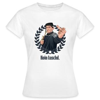 Rieser Grantler // Illustration - Frauen T-Shirt - Weiß - Vorne - AI Model Female 172 dark (172cm)