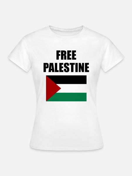 Befreit Palästina - Frauen T-Shirt - Weiß