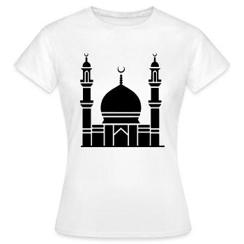 Moschee - Frauen T-Shirt - Weiß - Vorne - AI Model Female 172 dark (172cm)