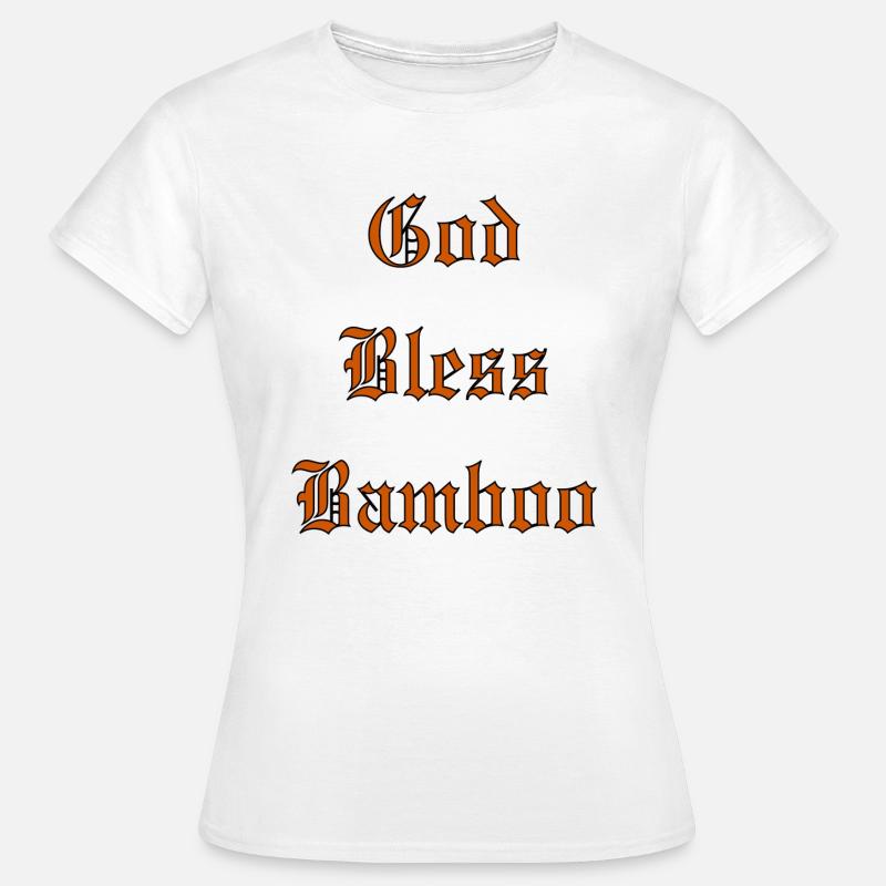 GodBlessBamboo - Women's T-Shirt - white