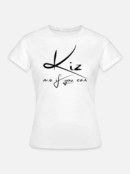 Kizomba Kiz me si vous pouvez Urban Afro Reggaeton SBK - T-shirt Femme - blanc