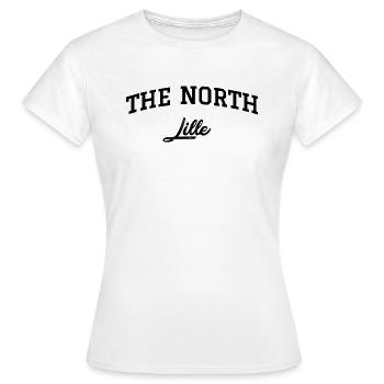 THE NORTH Lille - Women's T-Shirt - white - Front - AI Model Female 172 dark (172cm)