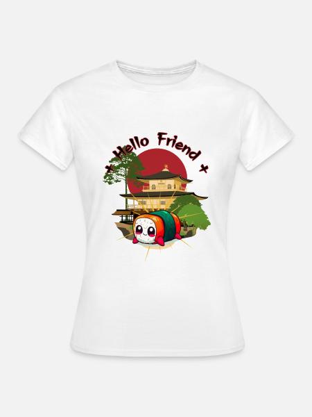 Sushi-Freund - Frauen T-Shirt - Weiß