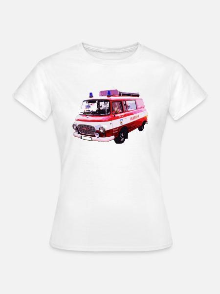 Barkas B1000 Feuerwehr - Frauen T-Shirt - Weiß