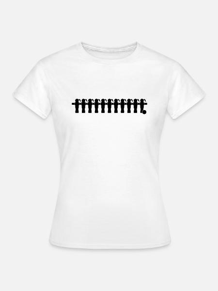 Kicker 11 Football féminin - T-shirt Femme - blanc