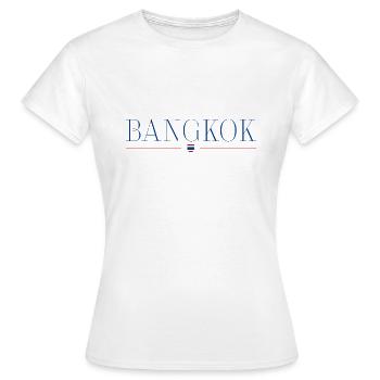 Ich liebe Bangkok - Frauen T-Shirt - Weiß - Vorne - AI Model Female 172 dark (172cm)