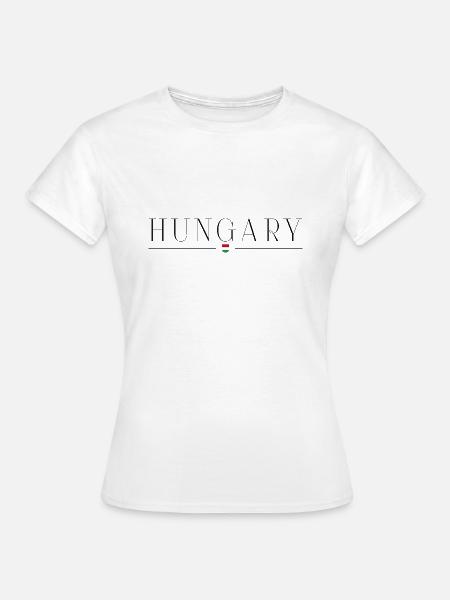 Ich liebe Ungarn - Frauen T-Shirt - Weiß