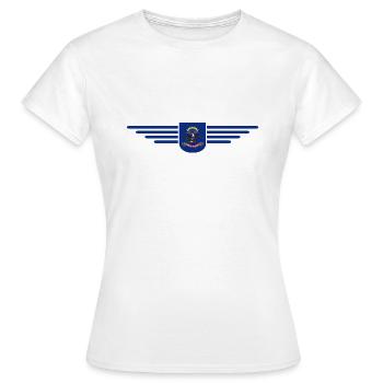T-shirt de fan du Dakota du Nord – Parfait pour les fans - T-shirt Femme - blanc - Devant - AI Model Female 172 dark (172cm)