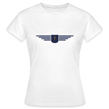 Indiana Fan T-Shirt – Montrez votre fierté ! - T-shirt Femme - blanc - Devant - AI Model Female 172 dark (172cm)