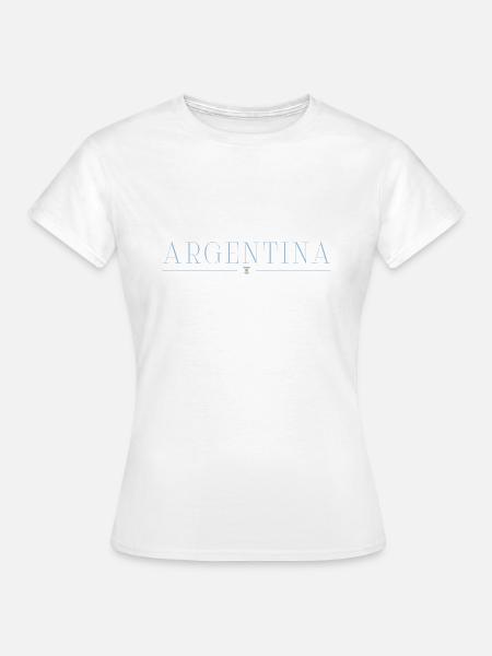 Ich liebe Argentinien - Frauen T-Shirt - Weiß