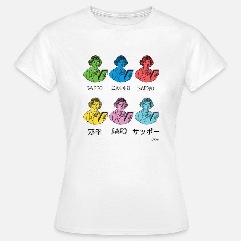Sappho Pop - Women's T-Shirt - white