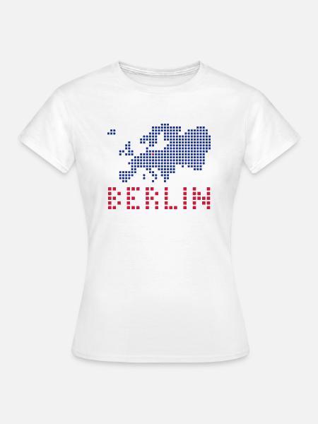 Berlin - Frauen T-Shirt - Weiß