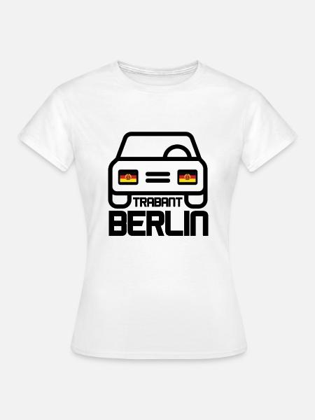 Berlin - Frauen T-Shirt - Weiß