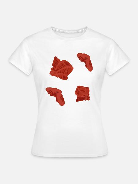 Boulder Griffe wie Korallen - Frauen T-Shirt - Weiß