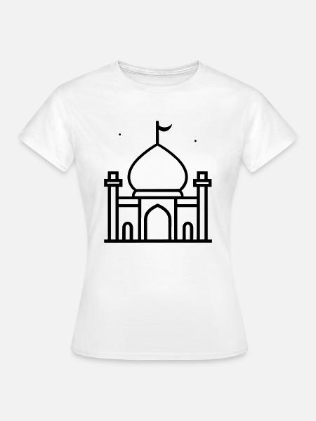 Moschee - Frauen T-Shirt - Weiß