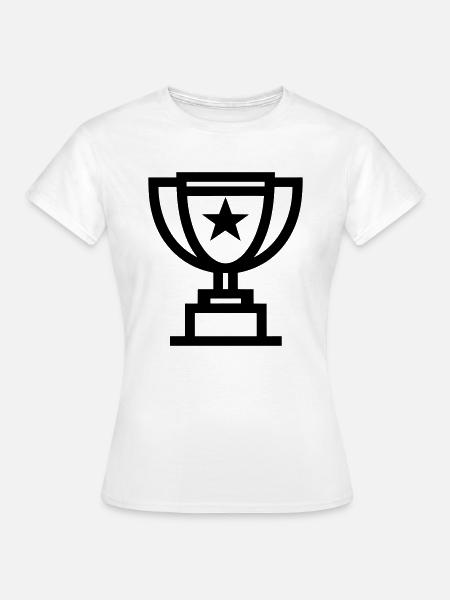 Trophäe - Frauen T-Shirt - Weiß