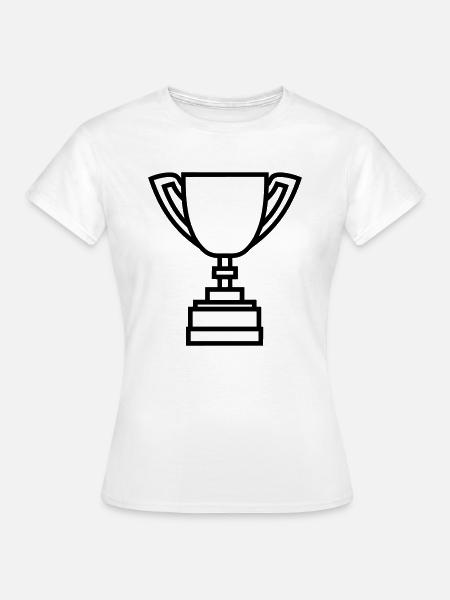 Trophäe - Frauen T-Shirt - Weiß