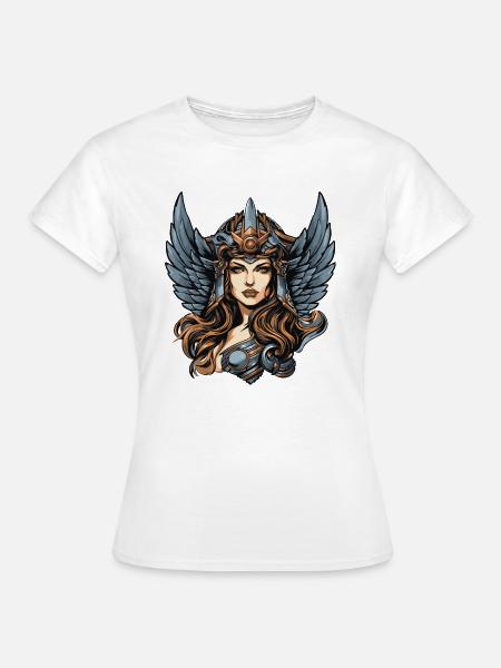 kriegerin - Frauen T-Shirt - Weiß