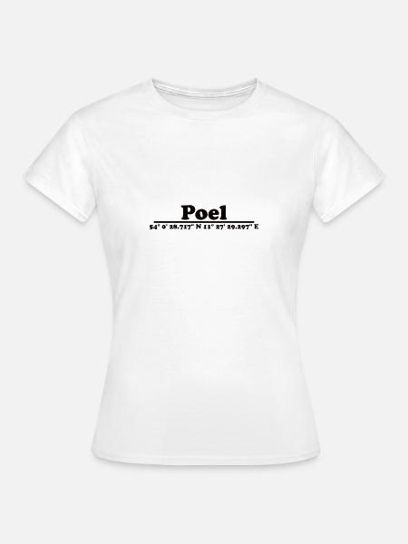 Poel - Frauen T-Shirt - Weiß
