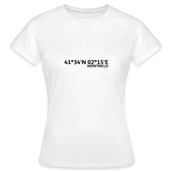 Circuit Spain Montmeló Coordinates - Women's T-Shirt - white - Front - AI Model Female 172 dark (172cm)