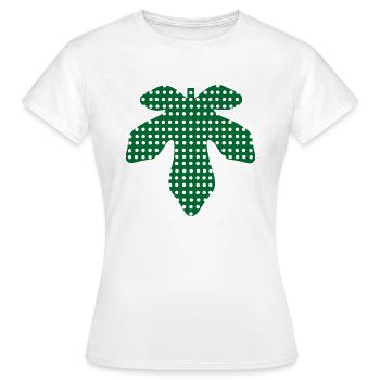 Fig leaf - T-shirt Femme - blanc - Devant - AI Model Female 172 dark (172cm)