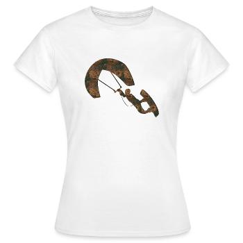 Rost Kitesurfing - Frauen T-Shirt - Weiß - Vorne - AI Model Female 172 dark (172cm)