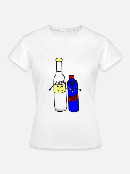 Vodka Energy - Frauen T-Shirt - Weiß