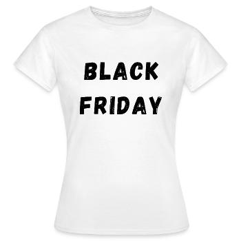 Schwarzer Freitag schwarz - Frauen T-Shirt - Weiß - Vorne - AI Model Female 172 dark (172cm)
