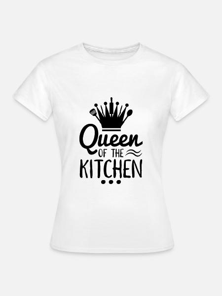 Küchenchef Koch Köchin Kochkunst - Frauen T-Shirt - Weiß