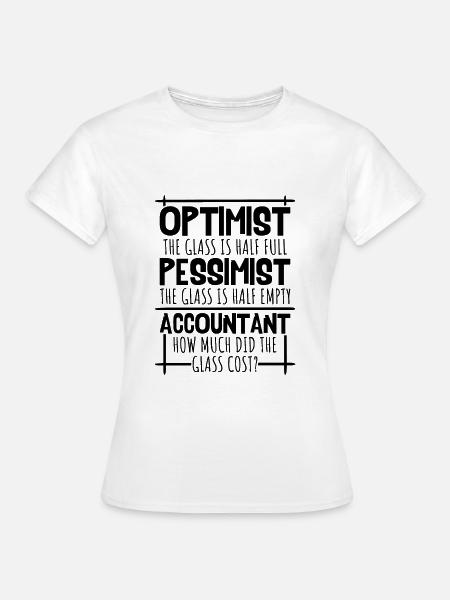Buchhaltung steuern - Frauen T-Shirt - Weiß