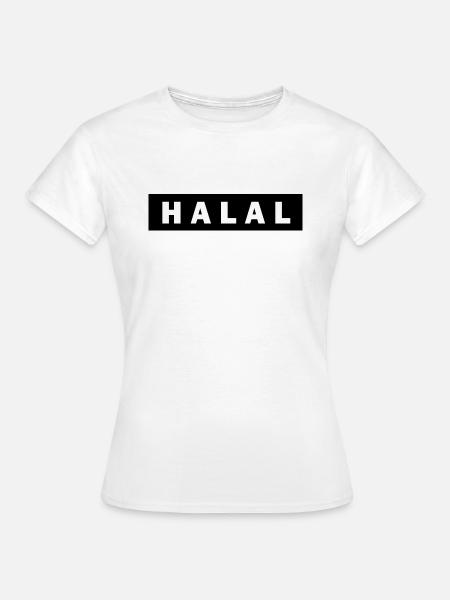 Halal - Frauen T-Shirt - Weiß