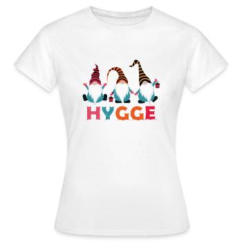 Hygge Christmas - Koszulka damska - biały - Przód - AI Model Female 172 dark (172cm)