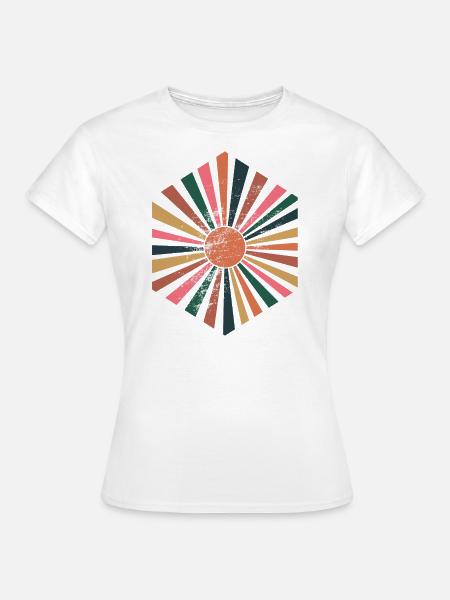Boho - Frauen T-Shirt - Weiß
