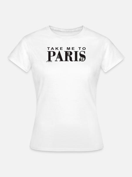 Paris - Frauen T-Shirt - Weiß