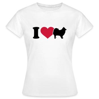 Spitz - Frauen T-Shirt - Weiß - Vorne - AI Model Female 172 dark (172cm)