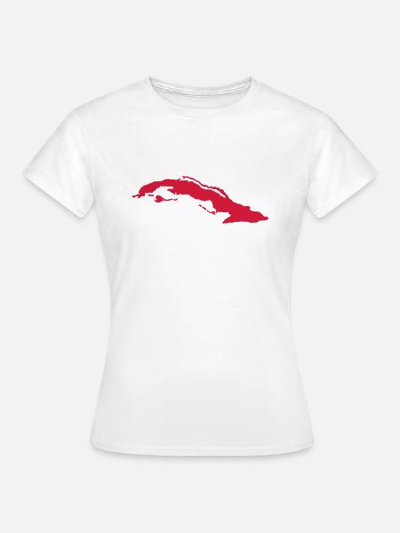 Kuba - Frauen T-Shirt - Weiß