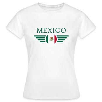 Mexiko - Frauen T-Shirt - Weiß - Vorne - AI Model Female 172 dark (172cm)