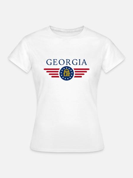 Georgia - Frauen T-Shirt - Weiß