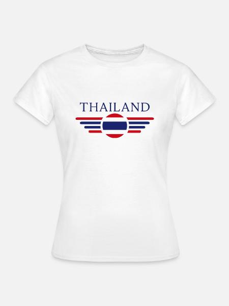 Thailand - Vrouwen T-shirt - wit
