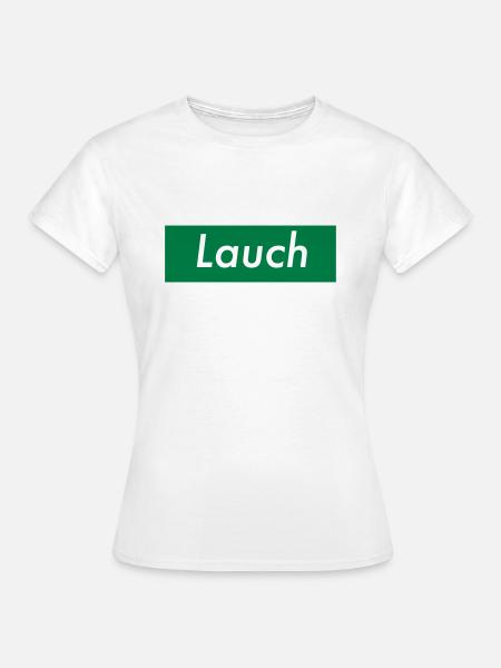 Lauch - Frauen T-Shirt - Weiß