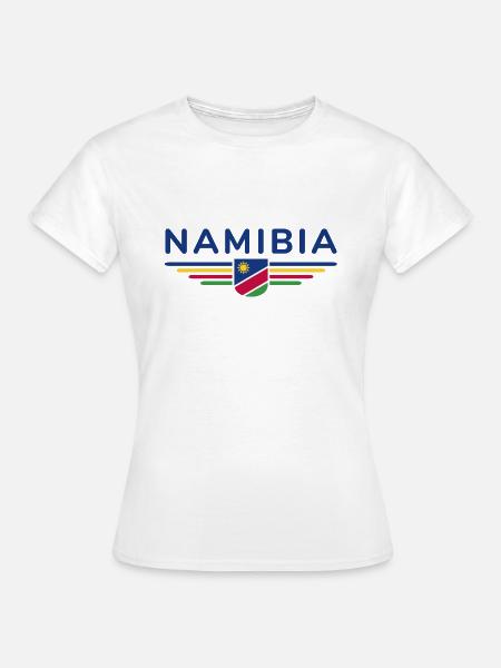 Namibia T-Shirt für Fans und Reisende - Frauen T-Shirt - Weiß